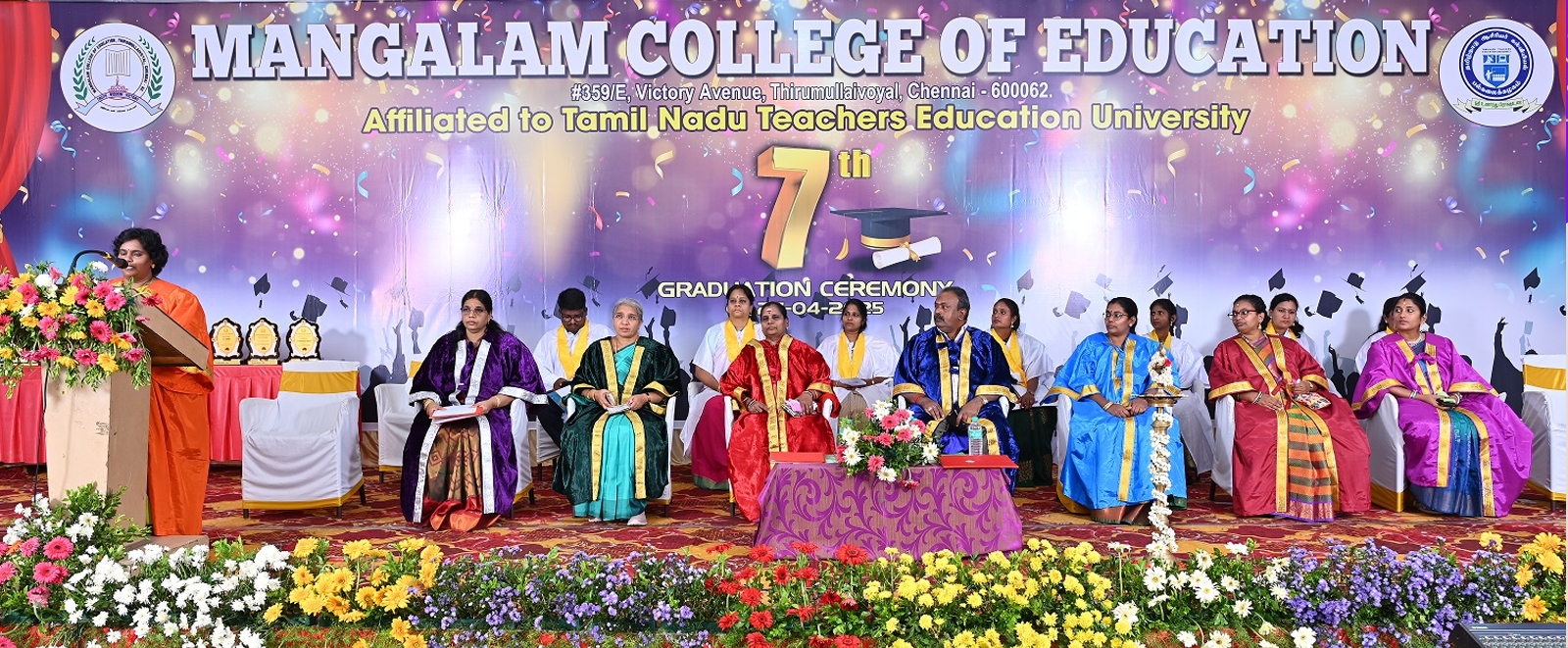 Mangalam College of Education Thirumullaivoyal Chennai